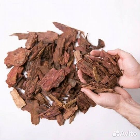 Кора лиственницы оптом от 1800 мешков