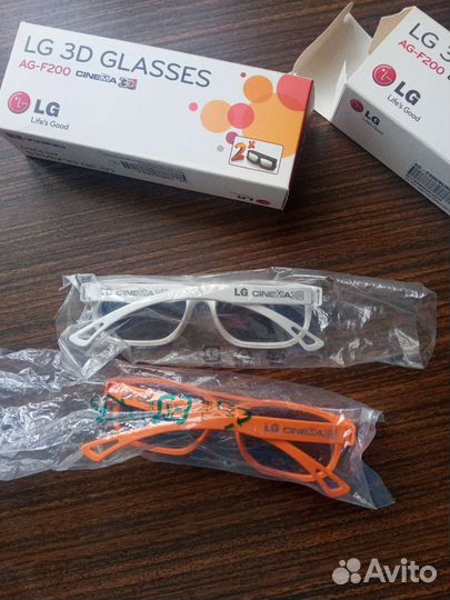 Очки 3D LG AG-F200 4 шт. комплект