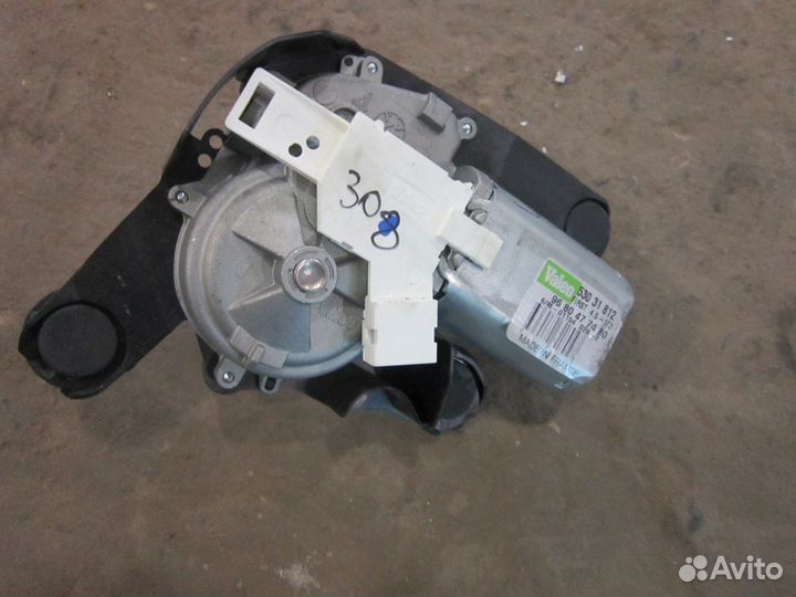 Peugeot 308 3008 208 моторчик дворника задний
