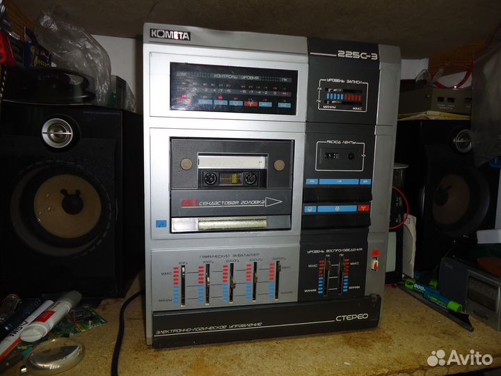 Кассетный магнитофон комета 225С-3