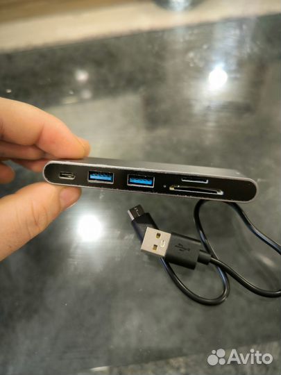 USB-концентратор для Macbook Pro и Air USB 3.0