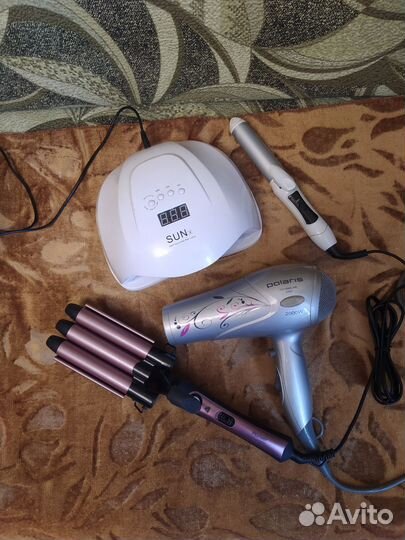 Стайлер, Плойка, Фены, Лампа для сушки ногтей