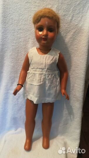 Кукла ходячая антикварная