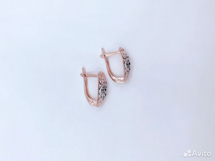 Серьги без вставок