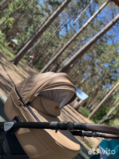 Коляска 3 в 1 верди mokka
