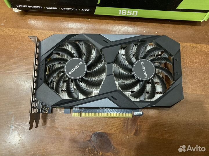 Видеокарта GTX 1650 4gb