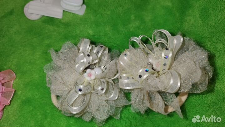 Резинки для волос праздничные