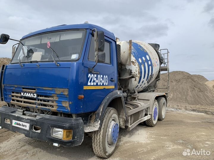 Автобетоносмеситель КАМАЗ 65115, 2012