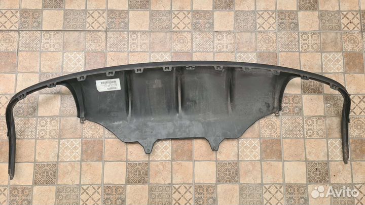 Юбка заднего бампера Porsche Macan