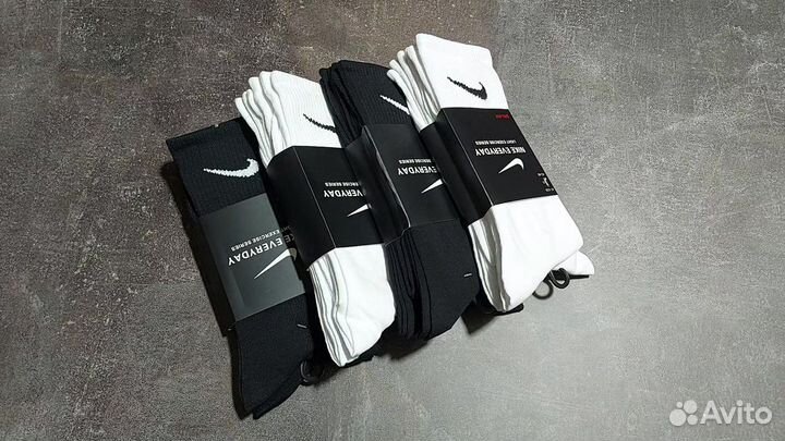 Носки найк черные