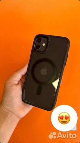 Чехол Clear Case MagSafe для iPhone, пластик