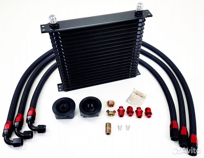 Маслокулер кит Trust 19 секций с выносом фильтра