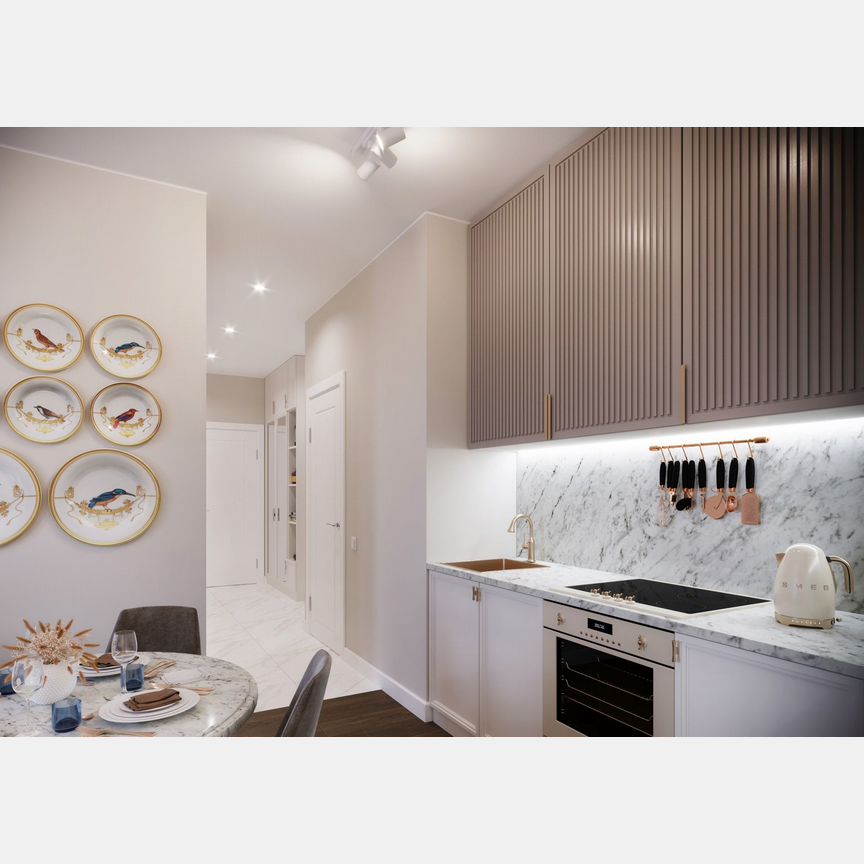 2-к. квартира, 54,6 м², 20/22 эт.