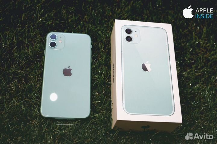 iPhone 11 64 гб зеленый
