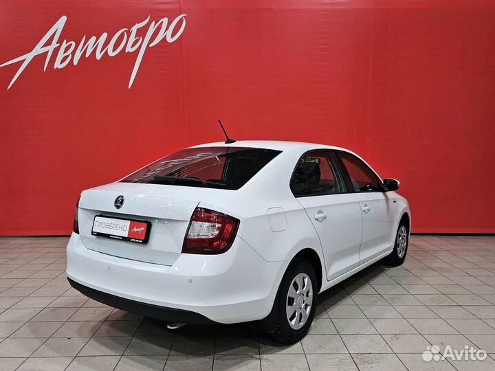 Skoda Rapid 1.6 МТ, 2018, 160 489 км