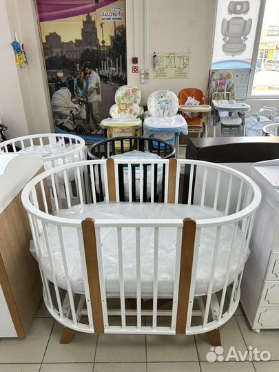 Кровать трансформер с маятником + 2 матраса