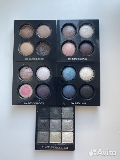 Палитра теней chanel