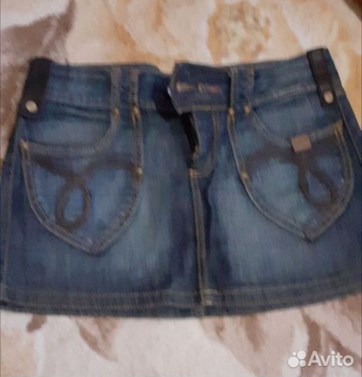 Джинсовая юбка
