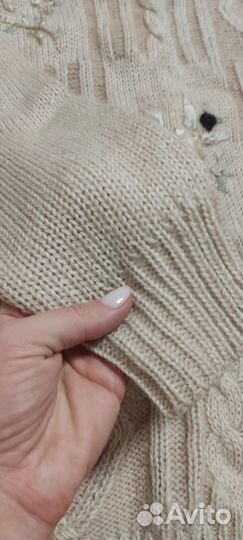Винтажный свитер шерсть