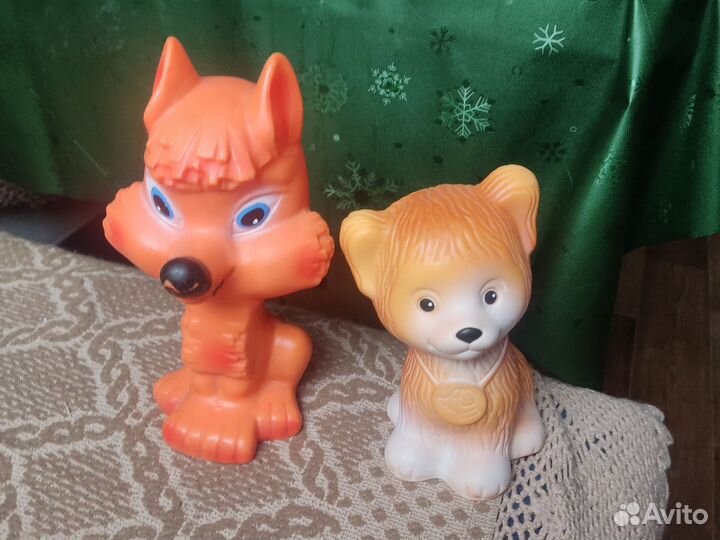 Резиновые игрушки СССР