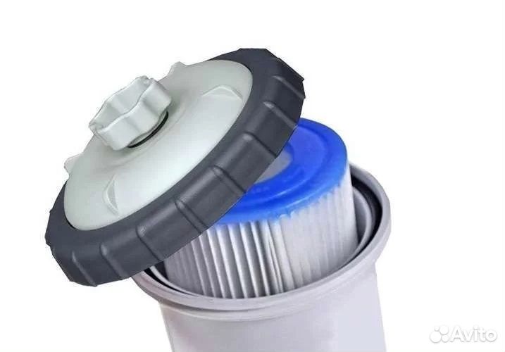 Каркасный бассейн 366х133 фильтр-насос 11440 л