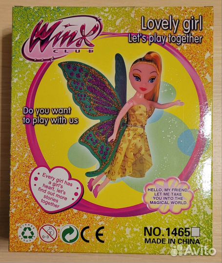 Новая кукла winx club