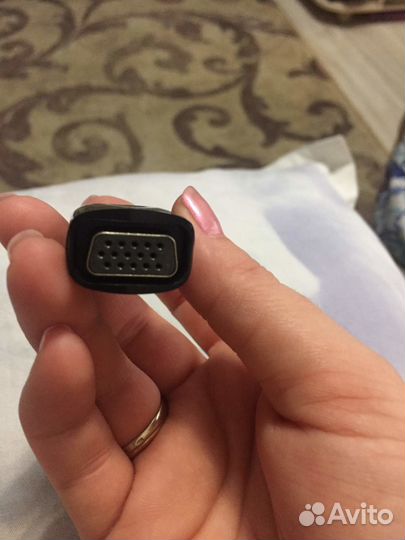 Hdmi-vga, переходник-эмулятор монитора новый