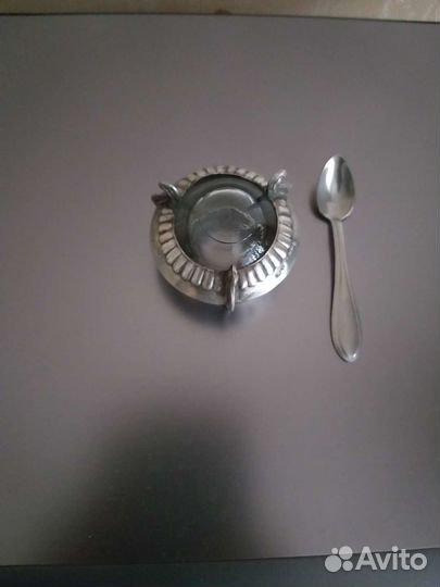 Солонка мельхиор