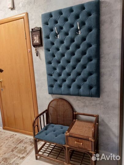 Мягкие стеновые панели в прихожую