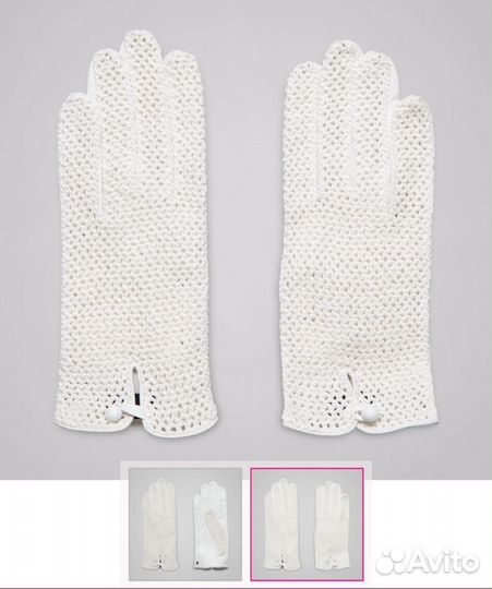 Перчатки новые кожа Италия Roeckl