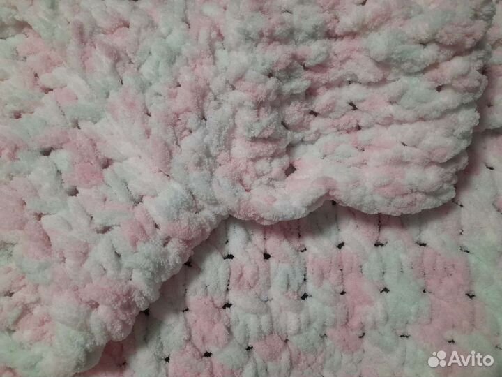 Плед из alize puffy