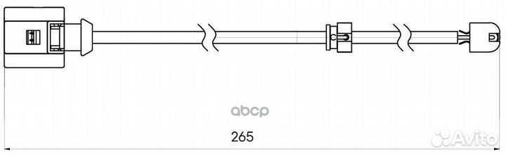 Датчик износа колодок для а/м VW Touareg (02)