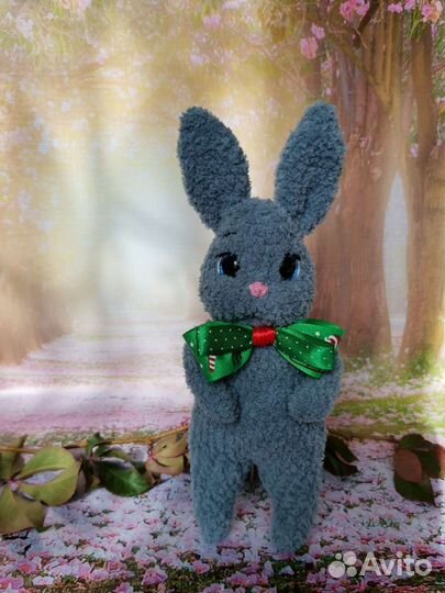 Плюшевый заяц ручной работы
