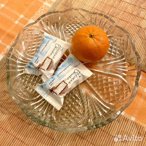 Стеклянное блюдо