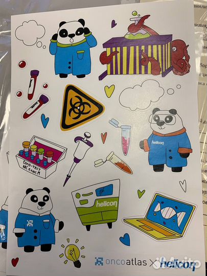 Печать наклеек, этикеток, стикеров, стикерпаков