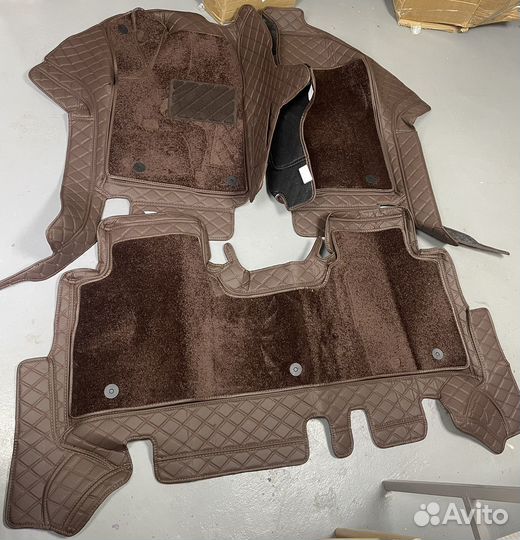 Комплект ковриков с порогами на Jetour T2