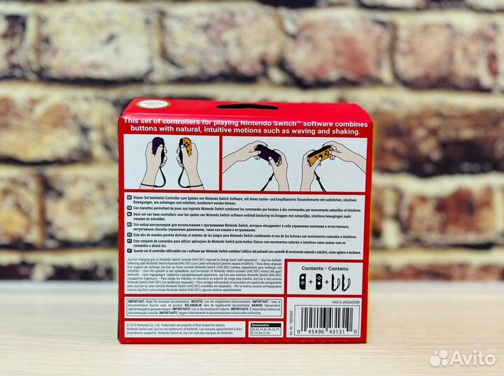 Геймпад Nintendo Switch Joy-Con controllers Duo