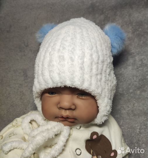 Детские шапочки на выписку