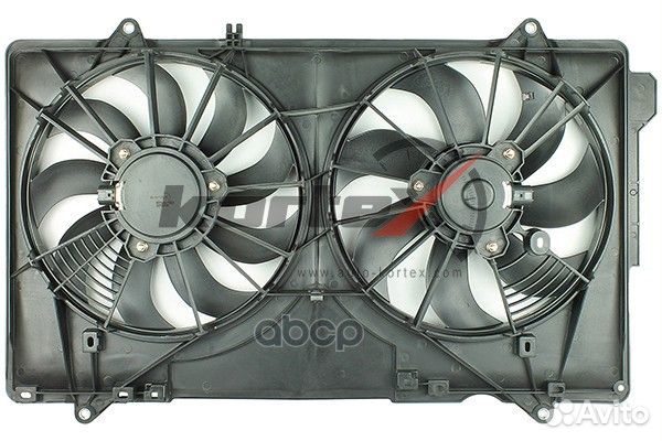 Вентилятор радиатора mazda CX-5 11- 2.0i/2.5i