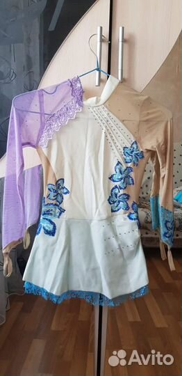 Платье для фигурного катания рост 116