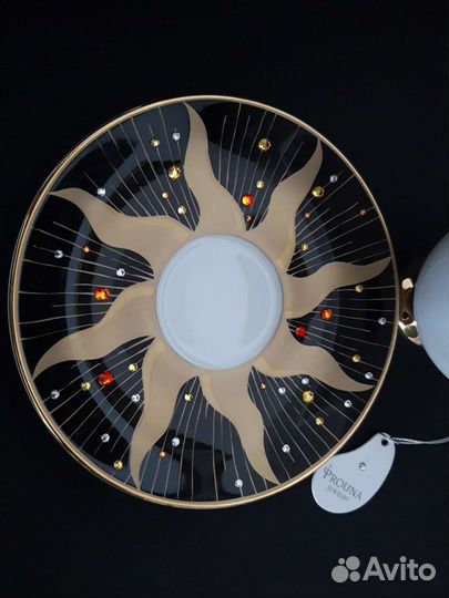 Кофейная пара Prouna с кристаллами Swarovski