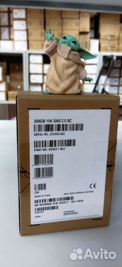 627114-002 Жесткий диск HP G8-G10 300-GB 12G 15K 2