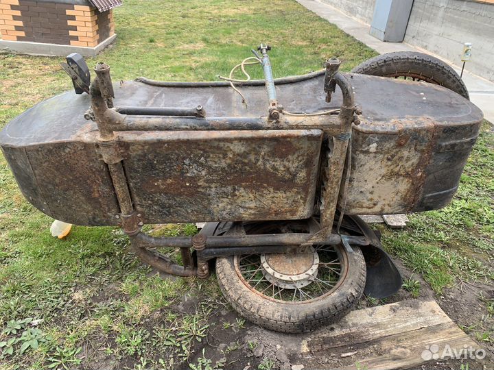 Боковой прицеп (люлька) на мотоцикл днепр