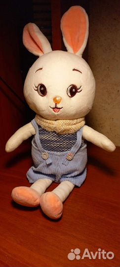Мягкая игрушка заяц ручная работа