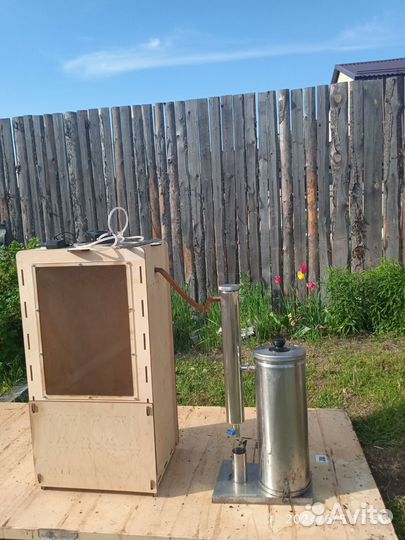 Коптильня холодного копчения с дымогенератором