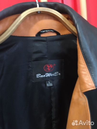 Плащ женский кожаный