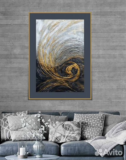 Интерьерная картина, картина маслом, акрилом