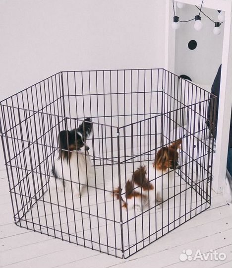 Вольер для питомцев на 6 секций в наличии.новый
