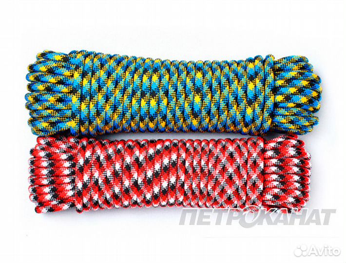 Шнур плетеный, веревка аква спорт