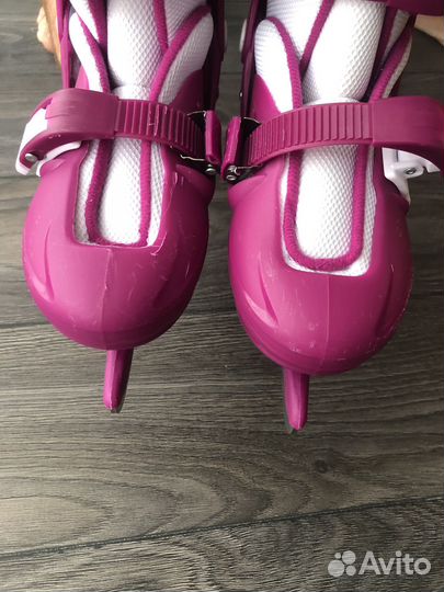 Коньки детские раздвижные 29-32 размер